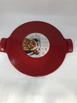 Emile Henry Flame Top 14.5" Pizza Stone Burgundy Red EH-347514. Fixed Price $70.99.