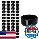 Carlisle Foodservice Products 41003 Melamine Straight Sided Ramekin 2 Oz. Black. Fixed Price $130.87.
