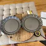*lot Of 2 *ekco Bakers Secret Duncan Hines Tiara Dessert Pans Tart Quiche. Fixed Price $14.99.