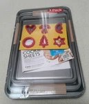 Epoca Cooking Light 3 Piece Non-stick Sheet Bakeware Set. Fixed Price $19.95.