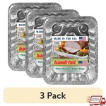 Aluminum Roaster Baker Disposable Pan Set 3 Pack Meat Vegetables Desserts New. Fixed Price $34.46.