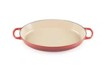Iron Cast Oval Baker 3 Qt Cerise Creuset Signature Enameled. Fixed Price $369.99.
