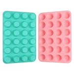 Pcs 24 Silicone Mini Muffin Pan Cupcake Baking Mold Tart Tray Home Tool. Fixed Price $18.39.
