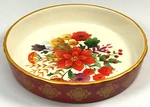 Pioneer Woman Winter Bouquet Stoneware Red Floral Baking Dish Pie Quiche Pan 9". Fixed Price $18.99.