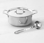 All-clad D5 Stainless-steel Ultimate Soup Pot With Ladle, 6-QT.. Fixed Price $169.98.