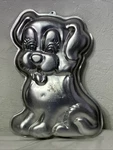 Vintage 1991 Wilton Aluminum Cake Pan Model Number 2105-9434 Precious Puppy. Fixed Price $15.99.