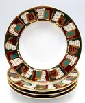4-VTG Pier 1 Yuletide Greetings Pasta Bowls Holiday Christmas 2 Sets Available. Fixed Price $40.84.