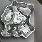 Wilton Blues Clues Cake Pan Vintage 1999 Nick Jr Party Hat Aluminum. Fixed Price $22.56.