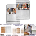 Stainless Steel Half Sheet Cooling Racks 11.8X16.9 Inches Set Of 2 Oven Bacon. Fixed Price $83.99.