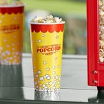 (1000-PACK) 24 Oz. Round Paper Movie Theatre Concession Popcorn Cups. Fixed Price $142.34.