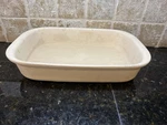Pampered Chef 9X13 Baker Stone Pan Rectangle Casserole Lasagna. Fixed Price $44.99.