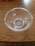 Vintage Pyrex #325 2.5 Round Clear Glass Mixing Bowl. Fixed Price $15.00.