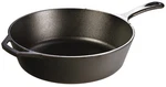 Lodge 5 Quart Pre-seasoned Cast Iron Deep Skillet Signature Teardrop Handle.... Fixed Price $64.49.