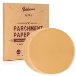 Baklicious 250PCS Parchment Paper Rounds, 6INCH-250-UNBLEACHED, Brown. Fixed Price $13.35.