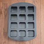 Wilton Ultra Brownie Cake Pan Non-stick Bakeware Twelve 2.5" Square Bars Used. Fixed Price $10.99.