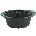 Trudeau Structure Silicone Fluted Cake Pan, Grey & Mint, 8.5 Cups Bundt. Fixed Price $44.10.