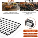 Rack For Pan,baking Cooking, Roasting, And Grillin.... Fixed Price $24.95.