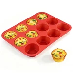 Caketime 12 Cups Silicone Muffin Pan - Nonstick Cupcake Pack Regular Si.... Fixed Price $12.53.