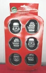 Wilton: 6 Cavity Holiday Mitten Snowmen Mini Cake Pan #2105-3513 New Christmas. Fixed Price $11.37.