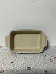Creuset Small Blue Rectangular Stoneware 17-21 Baking Casserole Dish 7"X5"!. Fixed Price $24.99.