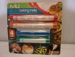 Silicone Baking Mats 4 Piece Miu 2 Half Sheets Toaster Oven Brand New. Fixed Price $24.74.