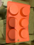 Reeses Peanut Butter Molds, Silicone, Six Cups, Rare. Fixed Price $19.33.