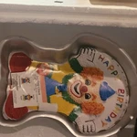 Wilton Juggling Clown Aluminum Cake Pan Birthday 2000 #2105-572 Vintage. Fixed Price $10.00.