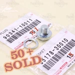 Genuine Toyota Tacoma Lexus GS460 F Transmission Pan Drain Plug & Gasket Set. Fixed Price $11.05.