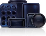 Nutrichef Non-stick Kitchen Oven Baking Pans, 6PC Set, Black. Fixed Price $45.99.
