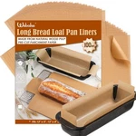 Webake Unbleached Parchment Paper Large Loaf Pan Liners For 13X5, Brown. Fixed Price $27.98.
