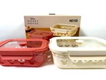 Disney Earthen Collection Microwave Container 2-PIECE Set Meyer Japan 640ML. Fixed Price $70.99.