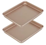 11" Baking Sheets Pan Nonstick Set Of 2 Walooza Cookie Bakeware. Fixed Price $15.00.
