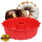 Aokinle European Grade Top-level Silicone Cake Mold, Non Stick 9 Inch Fluted .... Fixed Price $27.99.
