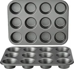 Amazon Basics Nonstick Muffin Pan, Set Of 2, Sturdy, Oven Safe, Bakes Evenly, Ea. Fixed Price $24.57.