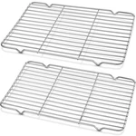 Decymis Cooling Rack And Baking With Stainless Steel, 2 - Pack 10 X 15. Fixed Price $14.24.