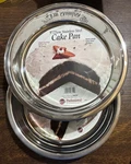 Norpro 9-INCH Heavy Stainless Steel Cake Pan Easy Clean Durable Round 2 Pack. Fixed Price $24.75.