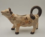 Cow Creamer Pitcher Temptations Old World Brown Temp-tations Tale Handle. Fixed Price $20.00.