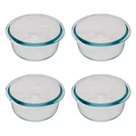 Snapware 7202R 1 Cup Total Solutions Glass Bowl (4-PACK) Made In Usa. Fixed Price $34.99.