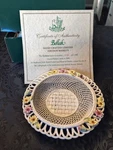 Belleek Annual Basket Limited Edition 1999 Henshall Oval. Fixed Price $89.99.