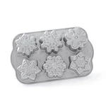 Nordic Ware Frozen Snowflake Cakelet Pan 3 Cup, Silver. Fixed Price $57.45.