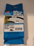 New Brother TZE-FX241 Black On White Flexible Cable Wire Tape. Fixed Price $8.50.