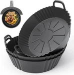 Round Silicone Air Fryer Liners 3PACK, Ninja AF101 & AF161 For 4. Fixed Price $14.90.