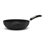 The Rock By Starfrit 10 Stir Fry Pan, Black. Fixed Price $54.16.