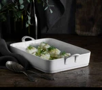 Pillivuyt France, Toulouse Large Rectangular Porcelain Baker, 11.25" X 9.5", New. Fixed Price $125.00.