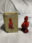 Rare Le Creuset 3 1/4" Pie Bird Baking Funnel Multi Color Cerise Red. Fixed Price $25.00.