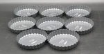 Wilton 4X3/4 " Mini Tart Quiche Pans Set Of 8 Removable Bottom Fluted. Fixed Price $21.00.