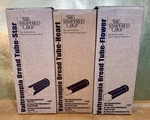 Pampered Chef Valtrompia Bread Tubes Set Of 3 Flower Star Heart New Open Box. Fixed Price $20.85.