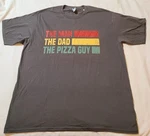 Nwt Man Dad Pizza Guy Shirt Mens Size Xl Father Day Lover Gift. Fixed Price $14.30.