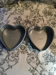 Patisse Silver Top 3690 Mini Heart Springform Cake Tin 12CM Lot Of (2). Fixed Price $17.91.