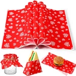 100 Sheets Mother's Day Heart Wax Paper For Food Wrapping 11.4 Inches Re.... Fixed Price $19.33.